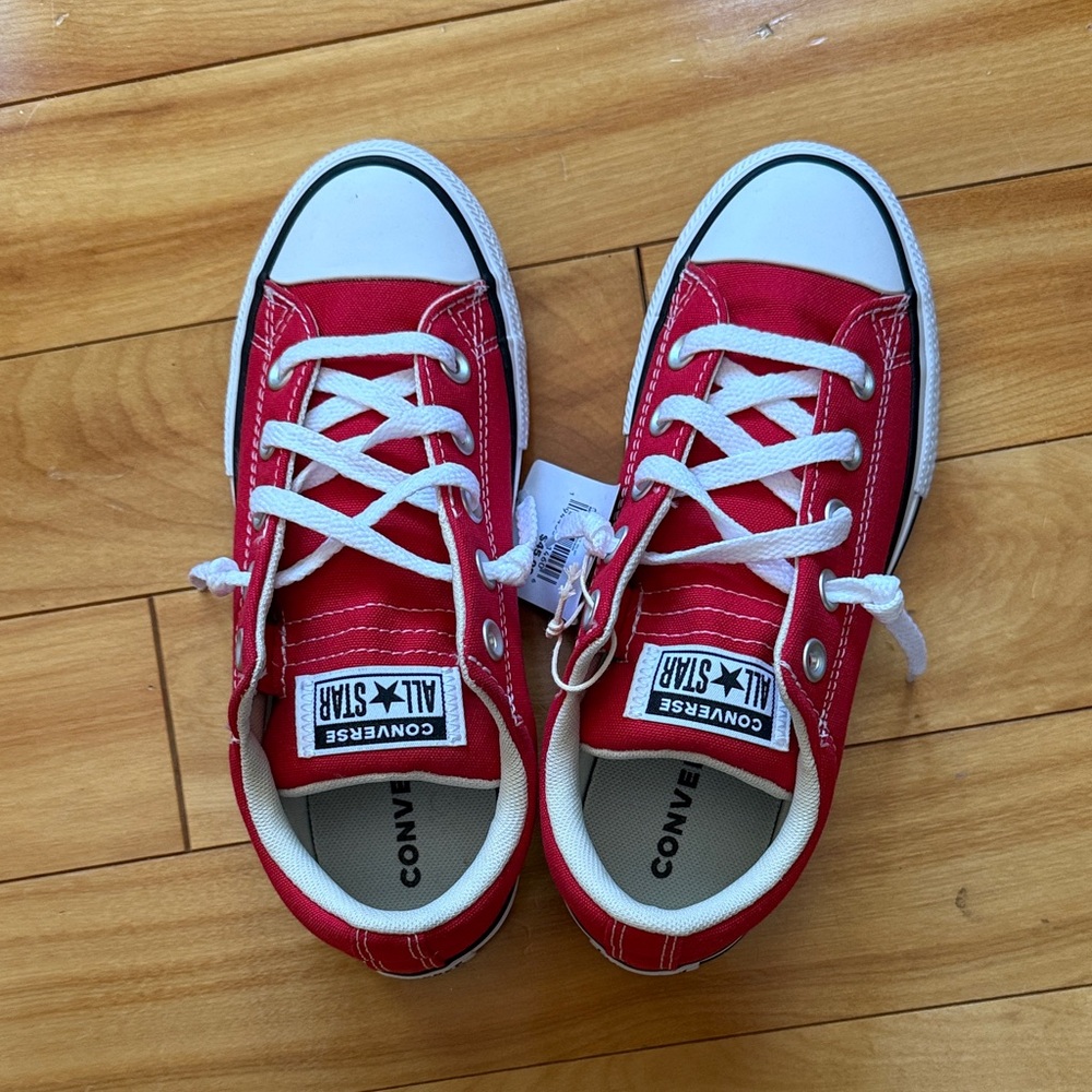 Converse Kids Red Low Top Chuck Taylor Sneakers